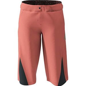 Zimtstern Starflowz Mountainbike shorts voor dames, Living Coral / Zwart