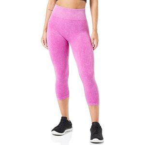 FILA Radomir 3/4-leggings, naadloos, hoge taille, broek, fuchsia, M-L, Fuchsia