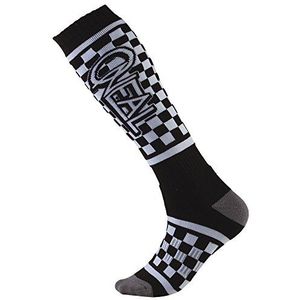 Oneal Victory Sox Pro MX Halfhoge sokken voor motorcross/mountainbike, zwart/wit, één maat