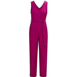 Comma Lange jumpsuit, 4487 donkerroze, Roze