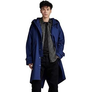 G-STAR RAW Uniseks parka fishtail jassen dames, Blauw (Balpen Blauw D22996-D389-1822)