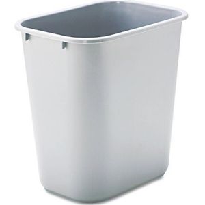 Rubbermaid Commercial Products FG295600GRAY kunststof mand, 26,6 l, grijs