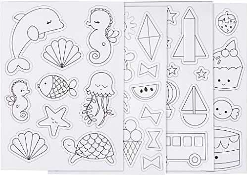 Creative Magnetische Kleurplaten 15 X 21 Cm Wit 8 Vellen