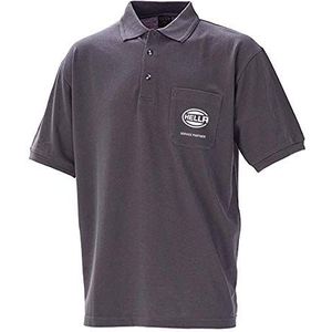 J.A.K. 0514851 Serie 8505 Poloshirt, 50% polyester, 50% katoen, grijs - maat S, grijs.