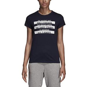 adidas W SID T-shirt voor dames, meerkleurig (Tinley)