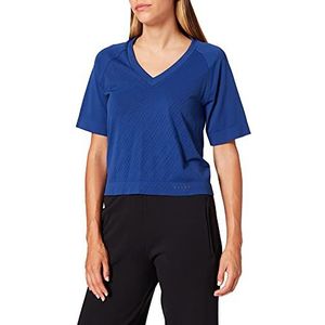FALKE Modest T-shirt voor dames van functionele vezels, donkerblauw (6455)