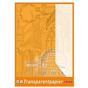 Herlitz 696401 transparant papier A4 30 vellen/notitieblok