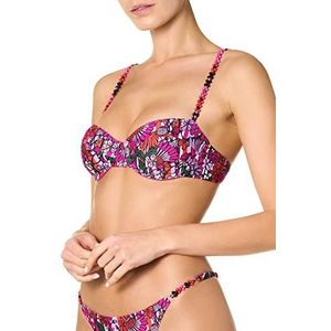 Goldenpoint Bikini femme soutien-gorge Balconette Fancy Daisy, multicolore, 90B