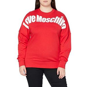 Love Moschino sweatshirt dames, Rood