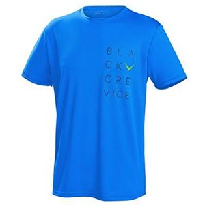 Black Crevice Functioneel shirt heren - heren T-shirts in verschillende kleuren en maten - gym T-shirt voor heren met motiefprint - ademend sportshirt voor heren