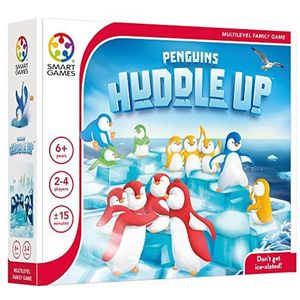 SmartGames - Penguins Huddle Up, Multiplayer Strategy Game, 2-4 spelers, 6+ jaar