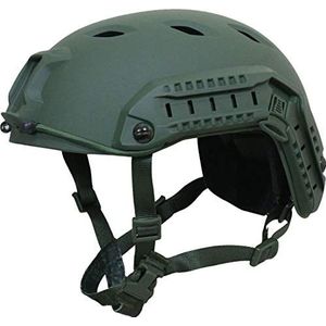 US Helmet Paratrooper Fast W/Rail - Olive, Olive