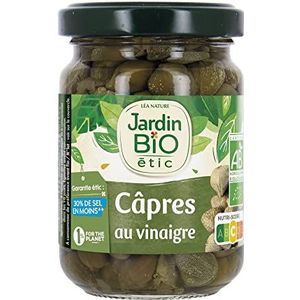 Jardin BiO étic - Kappertjes met azijn – biologisch – zout – AB gecertificeerd – pot van 90 g