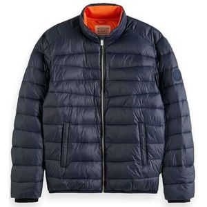 Scotch & Soda Korte Puffer jas voor heren, Night 0002