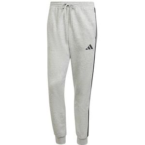 adidas Homme ESSENTIAL THREE STRIPES FLEECE PANT, medium grey heather/black, XXL