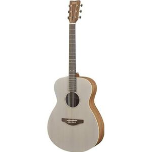 Yamaha Storia I Western Off White Gitaar - aantrekkelijke akoestische gitaar met microfoon en rijk geluid - volwassenen - 4/4 houten gitaar