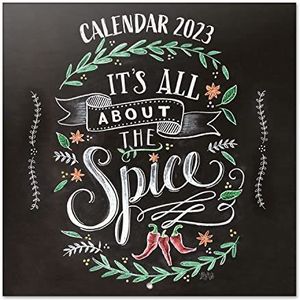 Grupo Erik Lily & Val Wandkalender 2023, 3,5 x 3,6 m, FSC| planner 12 maanden | vierkante wandkalender 2023 | familiekalender 2023 | keukenkalender 2023 | + 4 maanden bonus