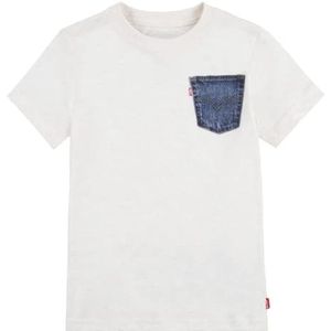 Levi's Grafisch T-shirt Lvb Ss 91c856 SS T-shirt voor jongens, Heather haver