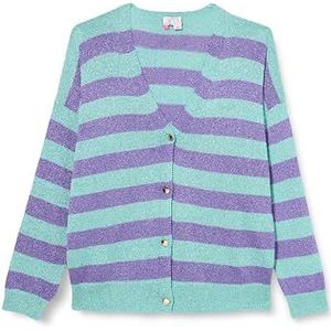 IZIA Cardigan pour femme, Violet aqua, XL-XXL