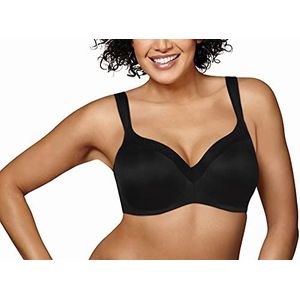 Playtex Secrets Body Revelations 4823 Beugelbeha met details van kant Love My Curves, Zwart