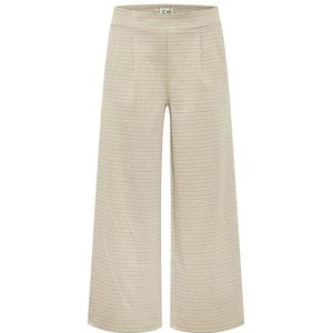 ICHI Ihkate Cameleon Cropped Wide Pa Casual zakelijke broek voor dames, Sandshell (130907)