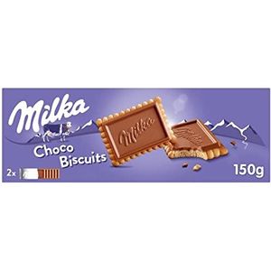 Milka Choco koekjes, 150 g, chocoladebruin