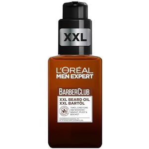 L'Oréal Men Expert Baardolie in XXL-voordeelverpakking, voor een krachtige en verzorgde baard, met cederhoutolie voor de dagelijkse baardverzorging, Barber Club, 1 x 50 ml