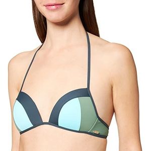 Sylvie Flirty Swimwear Babitta, bikinitop voor dames, groen (groen blauw 3477)