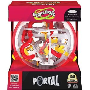 PERPLEXUS - PERPLEXUS PORTAL - 3D-baandoolhof met 150 uitdagingen, 50 poorten en 3 buitenknoppen - actie- en reflexspel - Kinderhoofdbreker - Educatieve deugden - Speelgoed voor kinderen vanaf 8 jaar