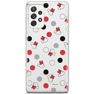 ERT GROUP Samsung A52 5G / A52 LTE 4G / A52S 5G Hoes Case Disney Minnie 004 perfect aangepast aan de vorm van de mobiele telefoon, gedeeltelijk transparant