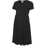 Mama.licious Mlmia Ss JRS Abk Robe patineuse Noos, Noir, M