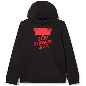 Levi's Kids SKETCHED LOGO Pullover Hoodie EG571 Sweatshirt met capuchon voor jongens, Zwart