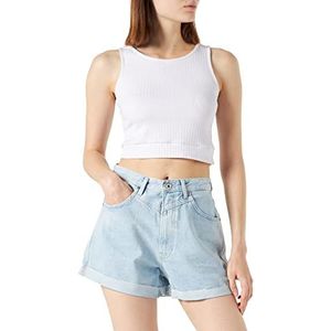 Pepe Jeans Rachel Sweater Shorts voor dames, blauw (denim-pd6)