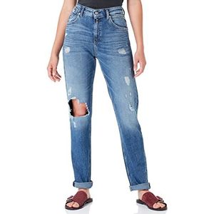 Replay Marty 009 Damesjeans, medium blauw, 24W/32L, 009 Medium Blauw