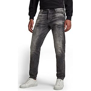 G-Star Raw heren spijkerbroek Scutar 3D Slim Tapered, grijs (Vintage Basalt C293-B168), 32W / 32L