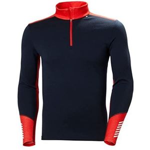 Helly Hansen LIFA Merino Midweight 1/2 Zip T-shirt voor heren, 1/2 ritssluiting