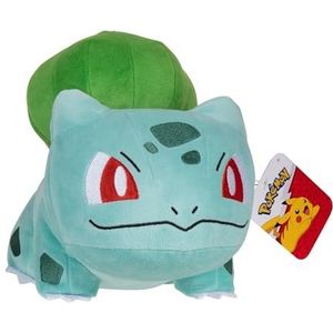 Bandai - Pokémon - Bulbizarre pluche dier 30 cm - knuffeldier Pokémon - JW3112