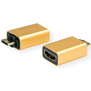 ROLINE GOLD HDMI Adapter BU - HDMI Mini ST