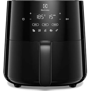 Electrolux EAF3B Airfryer, inhoud 3 l, luchtfriteuse met antiaanbaklaag, 1300 W, 8 vooraf ingestelde programma's, vaatwasmachinebestendig, timer 0-60 minuten, 80-200 °C