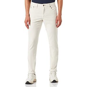 Hackett London Moleskin 5 PKT Pantalon, Écru (814), W38 Homme