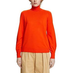 ESPRIT 093eo1i318 damessweater, Oranje Vif