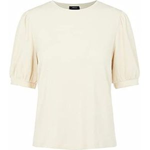 Object Objjamie S/S Top Noos T-shirt voor dames, Zandschelp.