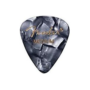 Fender Vorm 351, hoogwaardig celluloid, medium, 12 stuks
