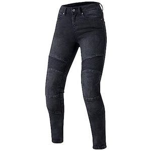 Ozone dames jeans Agness II Lady Moto voor casual gebruik, duurzame materialen, slim fit, knieën, beschermers Dupont Kevlar flexibele inzetstukken