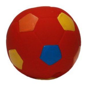 Nobby Latex voetbalbal voor honden, diameter 12 cm
