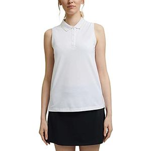 ESPRIT Sports Dames tennis shirt, 100 / wit, XS, 100 / wit