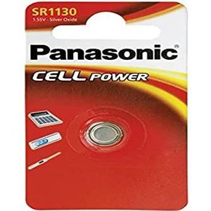 Panasonic SR1130 knoopcel zilveroxide, 1,55 V, 80 mAh