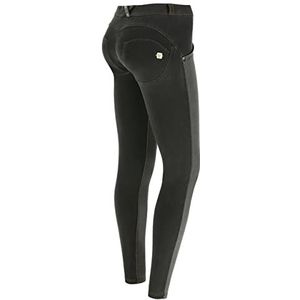 FREDDY - WR.up® skinny broek in normale maat en lengte van denim, zwart.