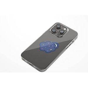 Questo Casa, Digitaal bedrukte beschermhoes, compatibel met iPhone 14 Pro Max, schokbestendig, siliconen, flexibel, transparant