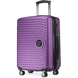 HAUPTSTADTKOFFER - Mitte - Handbagage Koffer Trolley bagage, Cabinekoffer uitbreidbaar, TSA, 55 cm, 55 L, Paars